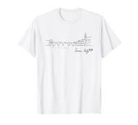 Affiche de Voyage Vintage Verona Italie Design Souvenir T-Shirt