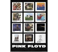 Affiche Décoration murale - ERIK EDITORES - Pink Floyd Covers - 61 x 91,5 cm - Papier glacé - Noir
