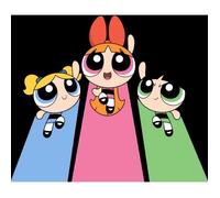 Affiche Décoration Murale - FABULOUS BIJOUX - Super Nanas - 61cm x 72cm - Multicolore - Enfant