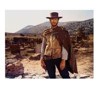 Affiche Décoration Murale - FABULOUS - Clint Eastwood - Vintage - 30x38cm - Haute Définition