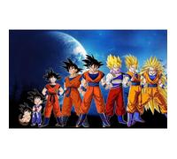 Affiche Décoration Murale - FABULOUS - Dragon Ball - Goku Kakarot - 30x43cm - Haute Définition