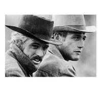 Affiche Décoration Murale - FABULOUS - Paul Newman & Robert Redford - 42x50cm - Vintage - Haute Définition
