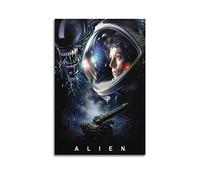 Affiche décorative sur toile Alien Le Huitième Passager, affiche murale et image d'art imprimée moderne pour chambre à coucher, 50 x 75 cm
