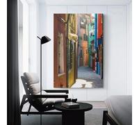 Affiche des Couleurs de Burano, Venise, art mural, peinture, affiche, impression sur toile, affiches, œuvres d'art, décoration de chambre, cadeaux pour enfants, 40 x 60 cm
