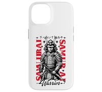 Affiche d'histoire martiale à l'encre audacieuse de Samurai Warrior Coque pour iPhone 14