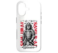 Affiche d'histoire martiale à l'encre audacieuse de Samurai Warrior Coque pour iPhone 17