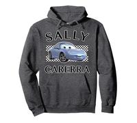 Affiche Disney Pixar Cars Sally Carerra Finish Line Sweat à Capuche, Unisexe pour adultes, Chiné Foncé, XL