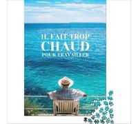 Affiche Drôle Puzzles 1000 pièces pour Adultes | puzzle relaxant pour la pleine conscience un passe temps paisible pour se concentrer et profiter d'un moment calme38x26cm