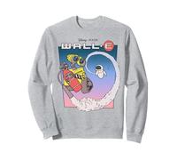 Affiche du dessin animé Disney Pixar Wall-E et Eve Sweatshirt