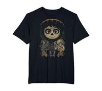 Affiche du duo Disney Pixar Coco Hector et Ernesto T-Shirt, Homme Grandes tailles, Noir, 2X Tall
