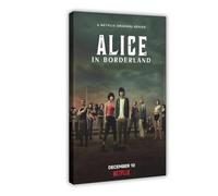 Affiche du film Alice à Borderland - Décoration de chambre à coucher, paysage sportif, bureau, chambre, cadeau, style cadre - 30 x 45 cm