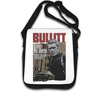 Affiche du film d'action des années 80 - Chase Police - Sac à bandoulière rétro - Blanc