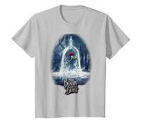 Affiche du film Disney La Belle et la Bête T-Shirt, Enfant, Argent, 2 ans