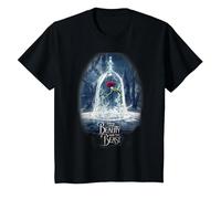 Affiche du film Disney La Belle et la Bête T-Shirt, Enfant, Noir, 2 ans