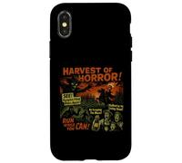Affiche du Film Harvest of Horror Corn Maze Vintage Halloween Coque pour iPhone X/XS
