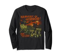 Affiche du Film Harvest of Horror Corn Maze Vintage Halloween Manche Longue