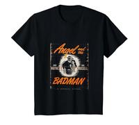 Affiche du Film John Wayne T-Shirt, Enfant, Noir, 12 Ans
