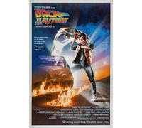 Affiche du film rétro classique des années 80 - Affiche murale - Retour vers le futur - Format A3