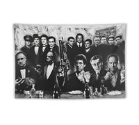 Affiche du film Scarface Godfather Sopranos classique (63) Œuvres d'art Impression sur tableau Décoration murale Cadeau Décoration d'intérieur 101,6 x 152,4 cm