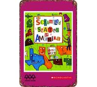 Affiche du film The Scrambled States of America rétro amusante en métal, décoration murale d'extérieur 20,3 x 30,5 cm