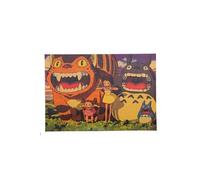 Affiche du film Totoro mon voisin Hayao Miyazaki Anime Wall Sticker - 50,5 x 35 cm (Style 23)