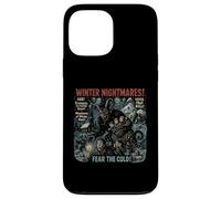Affiche du Film Winter Nightmares Krampus Vintage Halloween Coque pour iPhone 13 Pro Max