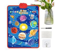 Affiche éducative pour tout-petits - Tableau mural éducatif interactif électronique - Jouet parlant - Outil éducatif - Tableau de chiffres alphabet coloré - Développement de la petite enfance - Pour