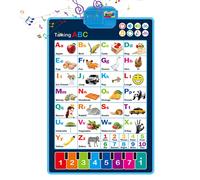 Affiche Électronique Interactive Pour Parler Anglais, Alphabet, Tableau Mural Parlant Abc Et Jouet Éducatif Pour Enfants Et Bébés Des Années 123