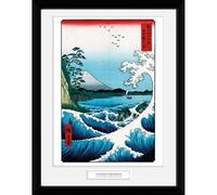 Affiche encadré Art Print GB Eye Utagawa Hiroshige, Satta (30x40cm)