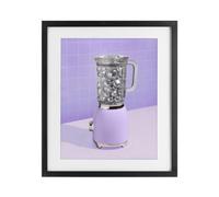 Affiche encadrée rétro « Drink Blender » - 43,2 x 53,3 cm - Sous verre | Stupell Industries · Par LISH Creative · Prêt à accrocher une fois déballé · Idéal pour la cuisine ou la salle à manger