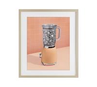 Affiche encadrée rétro « Drink Blender » - 43,2 x 53,3 cm - Sous verre | Stupell Industries · Par LISH Creative · Prêt à accrocher une fois déballé · Idéal pour la cuisine ou la salle à manger