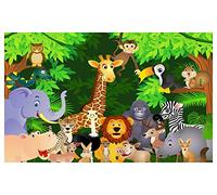 Affiche Enfant Portrait de Famille Jungle - 60x40cm - Made in France - Made in France - 60x40
