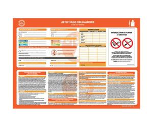 Affiche entreprise 11-49 salariés - A3 - Vinyle plastifié