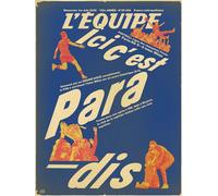 Affiche équipe PSG Champion 2, 50x70 cm