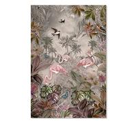 Affiche Flamingo Flowers - 40x60cm - Made in France - Made in France - 40x60
