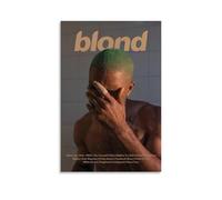 Affiche Frank Blo-nd Couverture d'album de musique Océan pour décoration murale en toile esthétique de chambre 30 x 45 cm