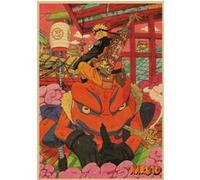 Affiche imprimée HD Naruto Uzumaki Anime - 51.5 x 36 cm (Style 25) G