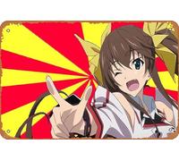 Affiche Infinite Stratos - Décoration murale rétro en métal - 20,3 x 30,5 cm