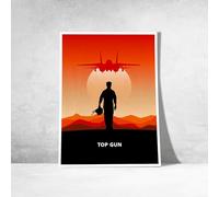 Affiche inspirée du film Top Gun
