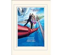 James Bond (A View to a Kill One-Sheet 30 x 40 cm montée d'impression