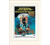 James Bond (Diamonds are Forever 2 30 x 40 cm montée d'impression