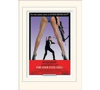 James Bond (for Your Eyes Only One-Sheet 30 x 40 cm montée d'impression