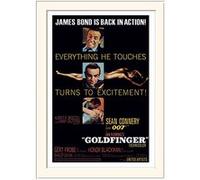 James Bond (Goldfinger - Excitement 30 x 40 cm montée d'impression