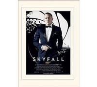 James Bond (Skyfall One Sheet - Black 30 x 40 cm Montée d'impression