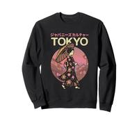 Affiche Japonaise Vintage Geisha Art Tokyo Tourisme Asie Cool Sweatshirt