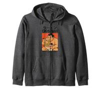 Affiche japonaise vintage Sumo Fighter Art Asia Cool Sweat à Capuche