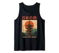 Affiche Japonaise Visit Japan Vintage Experience The Beauty Débardeur