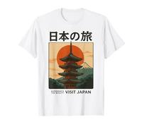 Affiche Japonaise Visit Japan Vintage Experience The Beauty T-Shirt