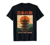 Affiche Japonaise Visit Japan Vintage Experience The Beauty T-Shirt