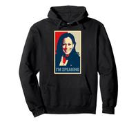 Affiche « Je Parle » de Kamala Harris 2024 Sweat à Capuche